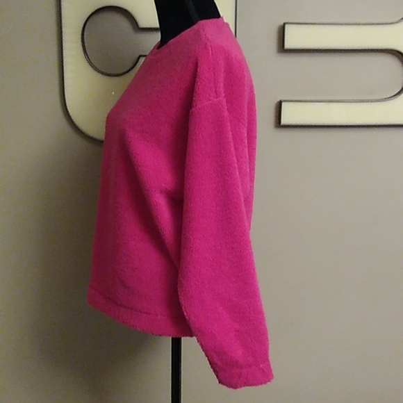 LOFT fuzzy poodle texture fleece - Picture 2 of 8